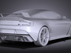 Aston Martin Vantage gt12 2017 3D Модель