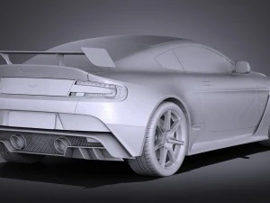 Aston Martin Vantage gt12 2017 3D Model