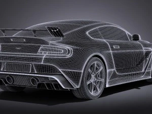 Aston Martin Vantage gt12 2017 3D Model