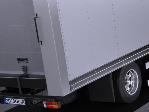 Generic Cargo Truck Midsize 2016 3D Модель