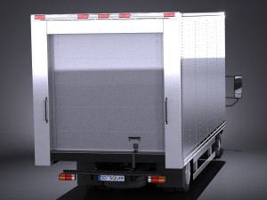 Generic Cargo Truck Midsize 2016 3D Модель