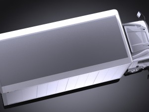 Generic Cargo Truck Midsize 2016 3D Модель