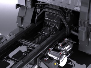 Generic Cargo Truck Midsize 2016 3D Модель