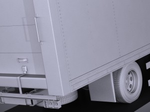 Generic Cargo Truck Midsize 2016 3D Модель