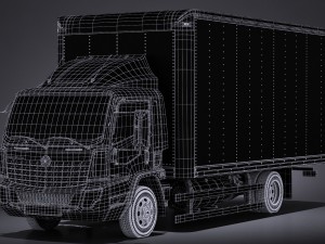 Generic Cargo Truck Midsize 2016 3D Модель