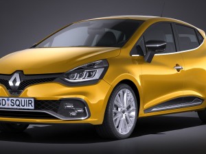 Renault Clio RS 2017 3Dモデル