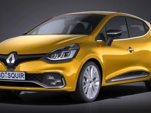 Renault Clio RS 2017 Modelo 3D