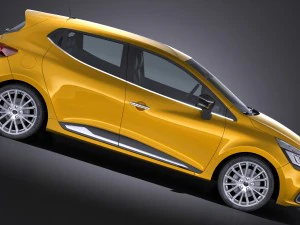 Renault Clio RS 2017 3D Model