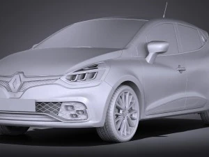 Renault Clio RS 2017 3D Model