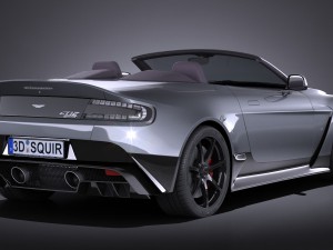 Aston Martin Vantage GT12 Roadster 2017 3D 模型