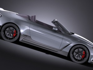 Aston Martin Vantage GT12 Roadster 2017 3D 模型