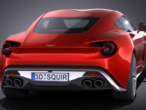 Aston Martin Vanquish Zagato 2017 3D Model
