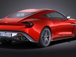 Aston Martin Vanquish Zagato 2017 3D Model
