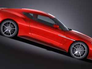 Aston Martin Vanquish Zagato 2017 3D Model