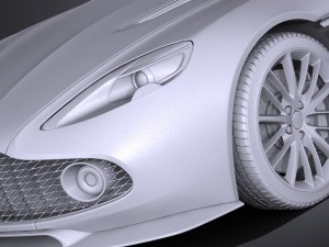 Aston Martin Vanquish Zagato 2017 3D Model