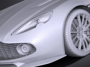 Aston Martin Vanquish Zagato 2017 3D Model