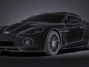 Aston Martin Vanquish Zagato 2017 3D Model
