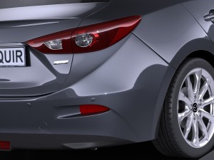 Mazda 3 Sedan 2017 3D Model