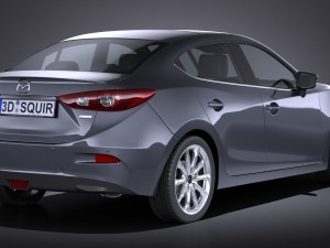 Mazda 3 Sedan 2017 3D Model