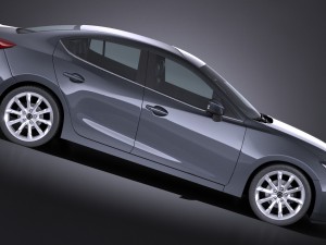 Mazda 3 Sedan 2017 3D Model