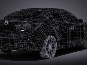 Mazda 3 Sedan 2017 3D Model