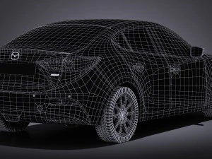 Mazda 3 Sedan 2017 3D Model