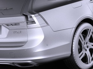 Volvo V90 Estate R-Design 2017 3D 모델