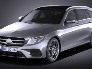 Mercedes-Benz Classe E 2017 Estate AMG Modelo 3D