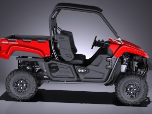 Yamaha Viking 2017 3D Модель