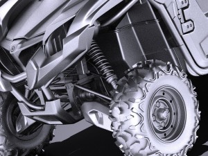 Yamaha Viking 2017 3D Модель