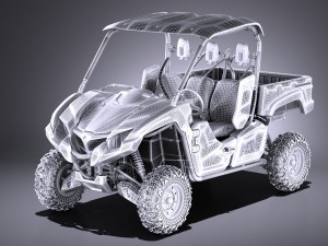 Yamaha Viking 2017 3D Модель