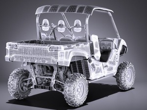 Yamaha Viking 2017 3D Модель