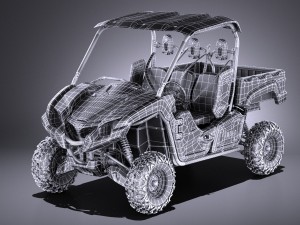 Yamaha Viking 2017 3D Модель