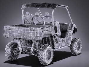 Yamaha Viking 2017 3D Модель
