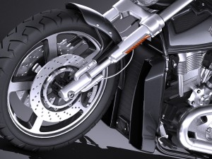 Harley-Davidson V-Rod Muscle 2016 Modello 3D