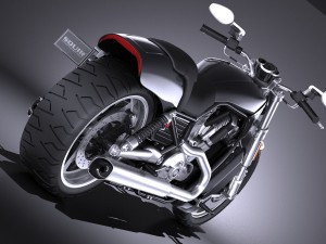 Harley-Davidson V-Rod Muscle 2016 Modello 3D
