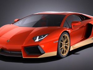 Aventador Miura Homage 2016 Modello 3D