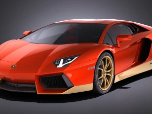 アヴェンタドール ミウラ オマージュ 2016 3Dモデル