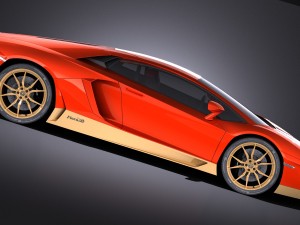 Aventador Miura Homage 2016 Modèle 3D