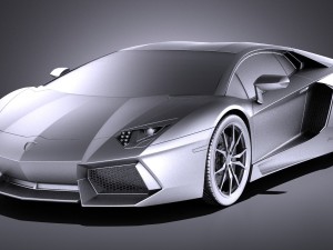 Aventador Miura Homage 2016 Modèle 3D