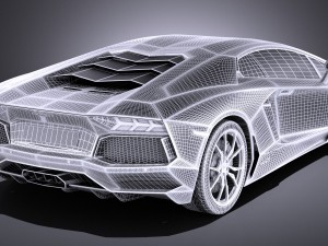 Aventador Miura Homage 2016 Modèle 3D