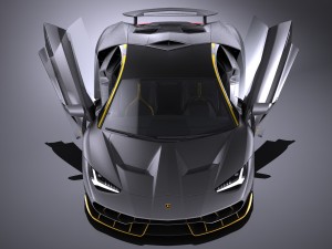 Centenario LP 770-4 2017 open doors Modèle 3D
