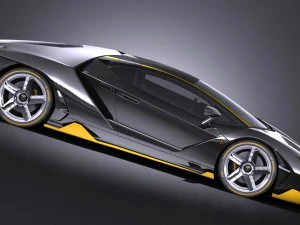 Centen&aacute;rio LP 770-4 2017 de portas abertas Modelo 3D