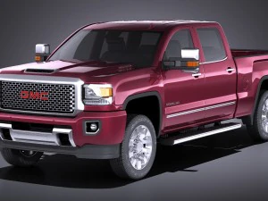 GMC Sierra Denali 2500hd 2017 Modèle 3D