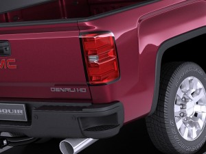 GMC Sierra Denali 2500hd 2017 Modèle 3D