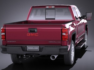 GMC Sierra Denali 2500hd 2017 Modèle 3D