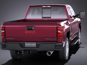 GMC Sierra Denali 2500hd 2017 3D Model