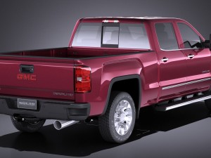 GMC Sierra Denali 2500hd 2017 Modèle 3D