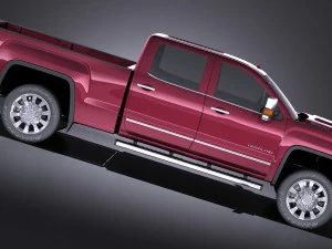 GMC Sierra Denali 2500hd 2017 3D Model
