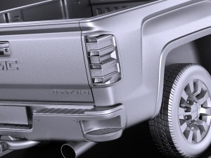 GMC Sierra Denali 2500hd 2017 Modèle 3D